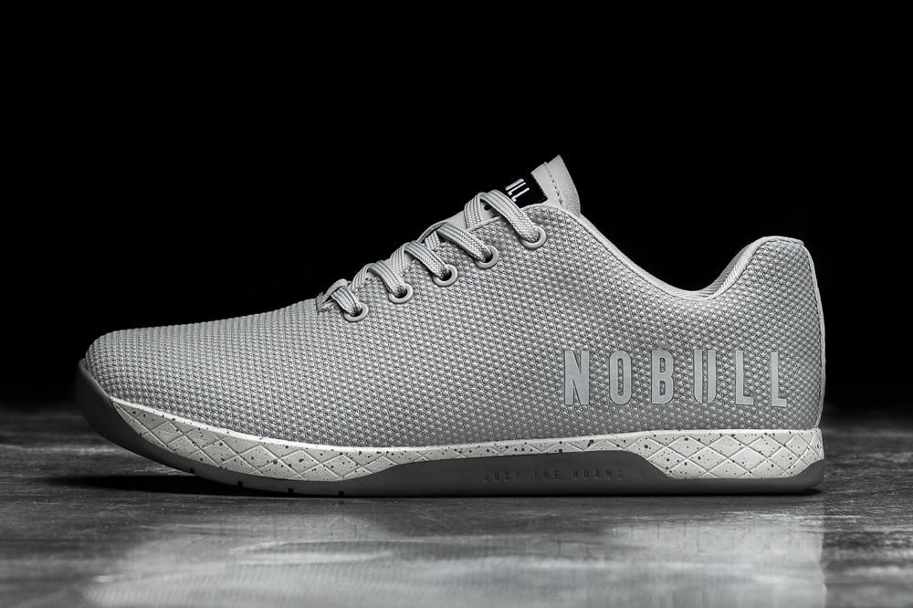 NOBULL Men's Arctic Speckle Training Shoes - Dark Grey - Ireland (9538MSDER)